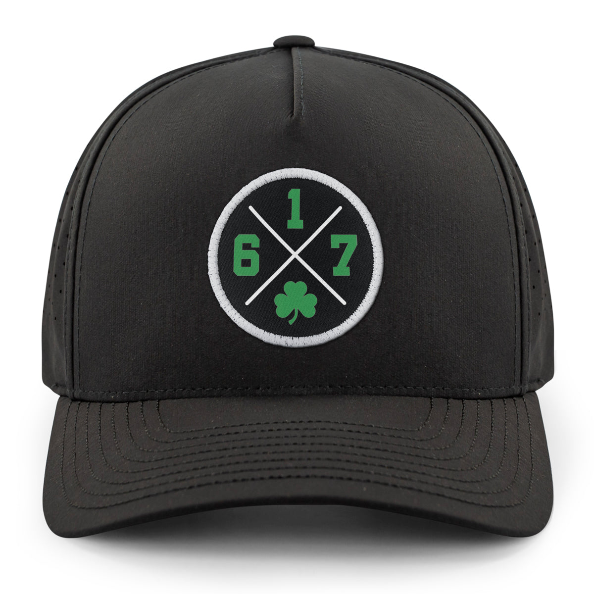 617 Shamrock Circle Emblem Performance Hat - Chowdaheadz