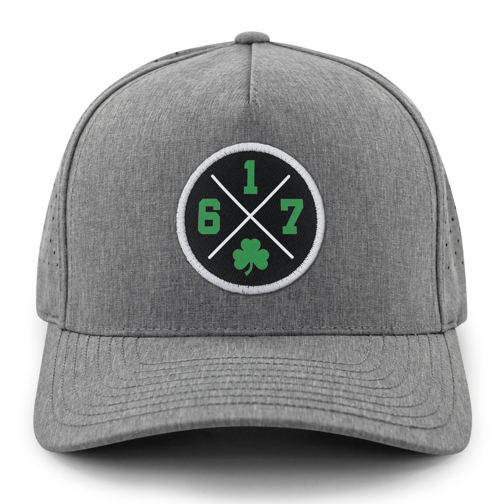 617 Shamrock Circle Emblem Performance Hat - Chowdaheadz