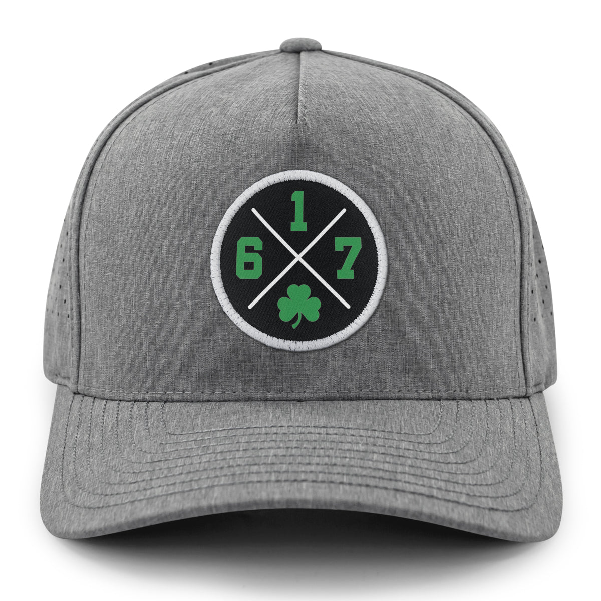617 Shamrock Circle Emblem Performance Hat - Chowdaheadz