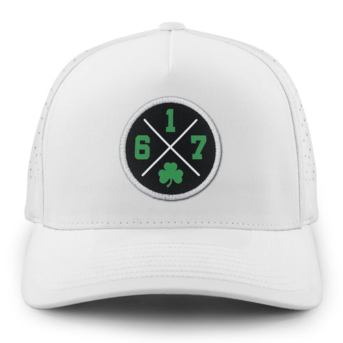 617 Shamrock Circle Emblem Performance Hat - Chowdaheadz