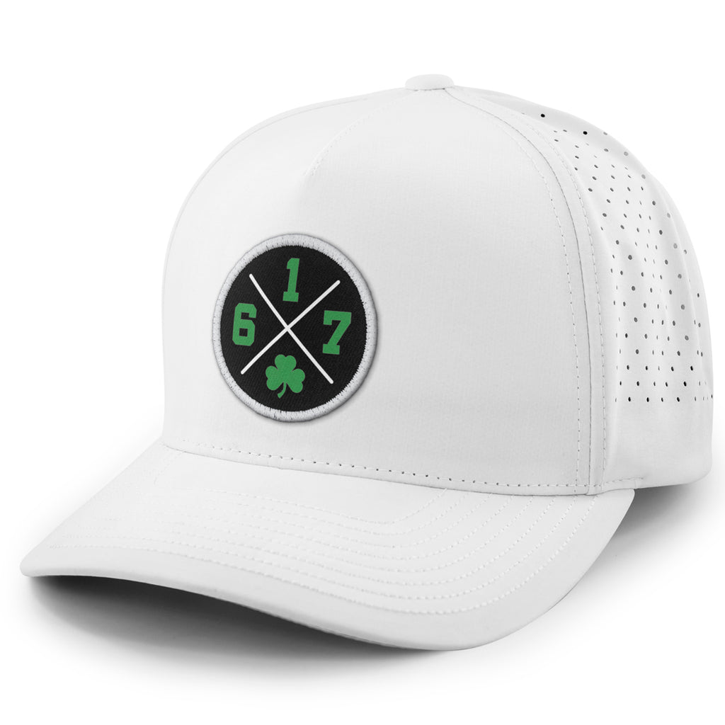 617 Shamrock Circle Emblem Performance Hat - Chowdaheadz