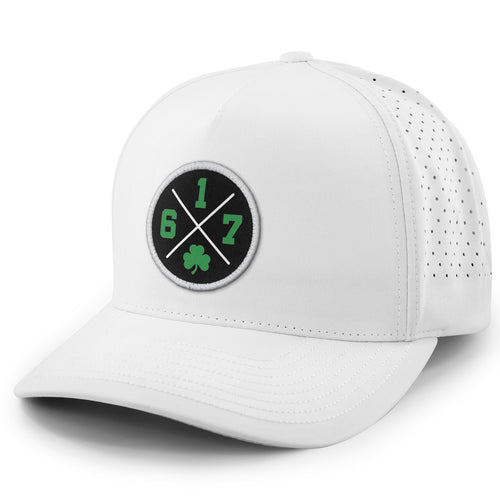 617 Shamrock Circle Emblem Performance Hat - Chowdaheadz
