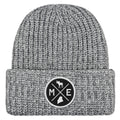 Maine Circle Emblem Chunky Knit Winter Hat - Chowdaheadz