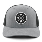 Maine Circle Emblem Classic Snapback Trucker - Chowdaheadz