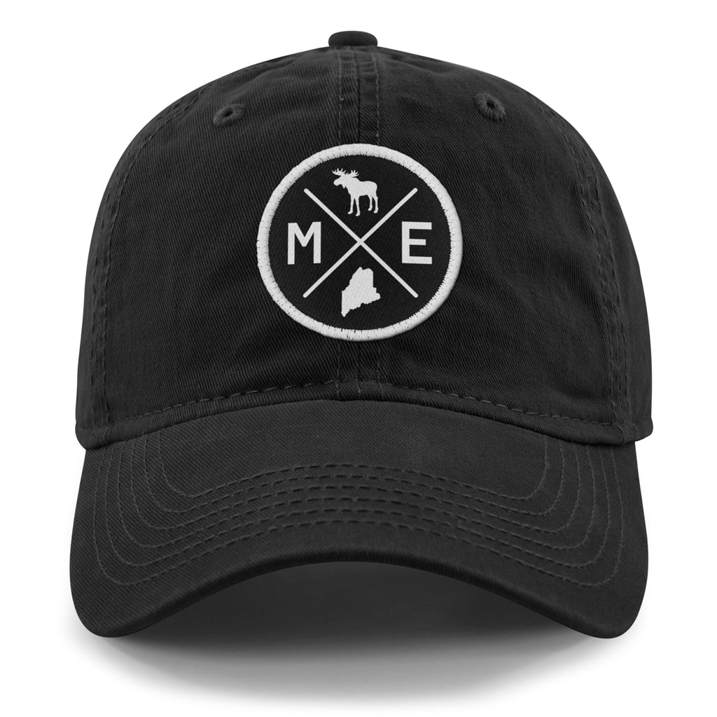 Maine Circle Emblem Dad Hat - Chowdaheadz