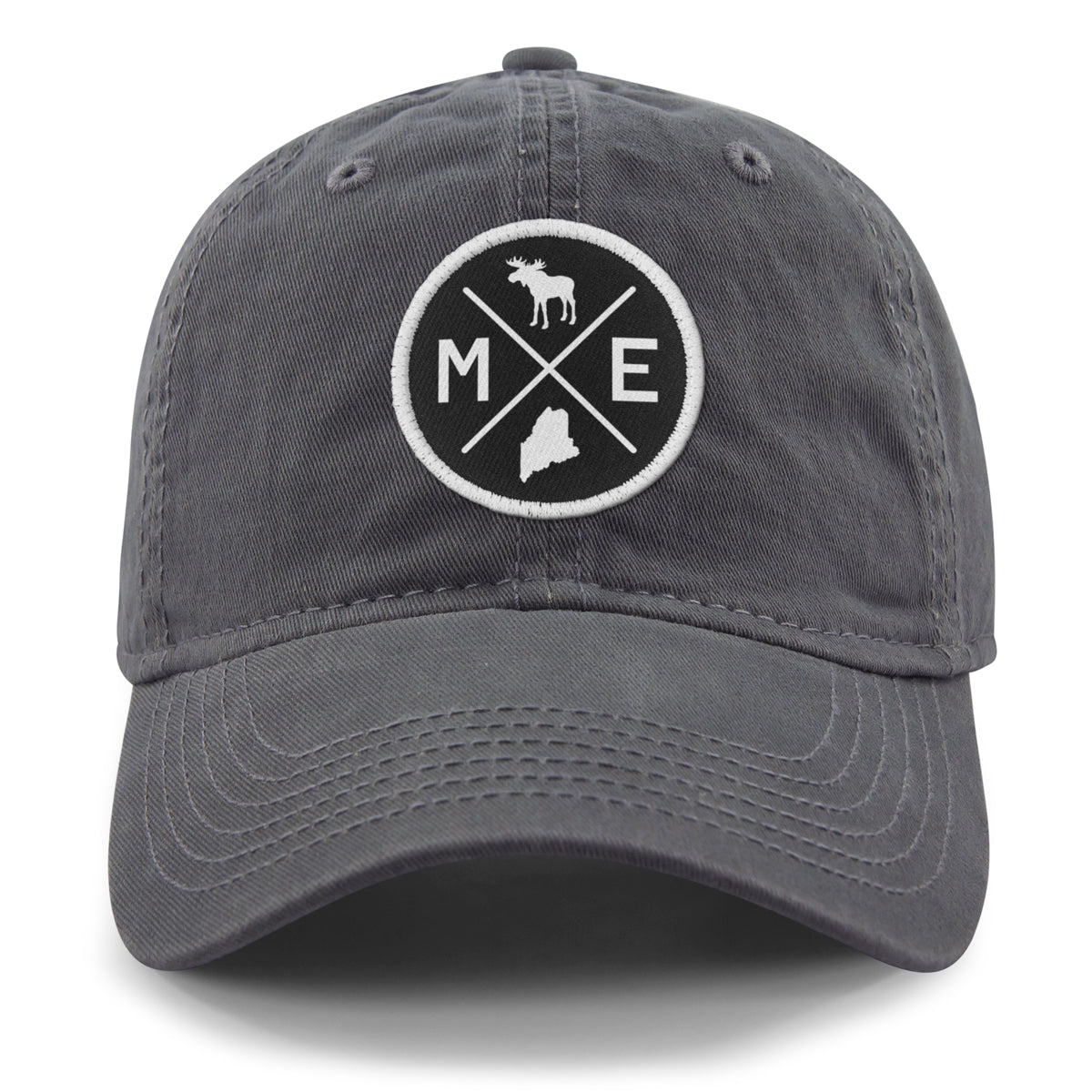 Maine Circle Emblem Dad Hat - Chowdaheadz