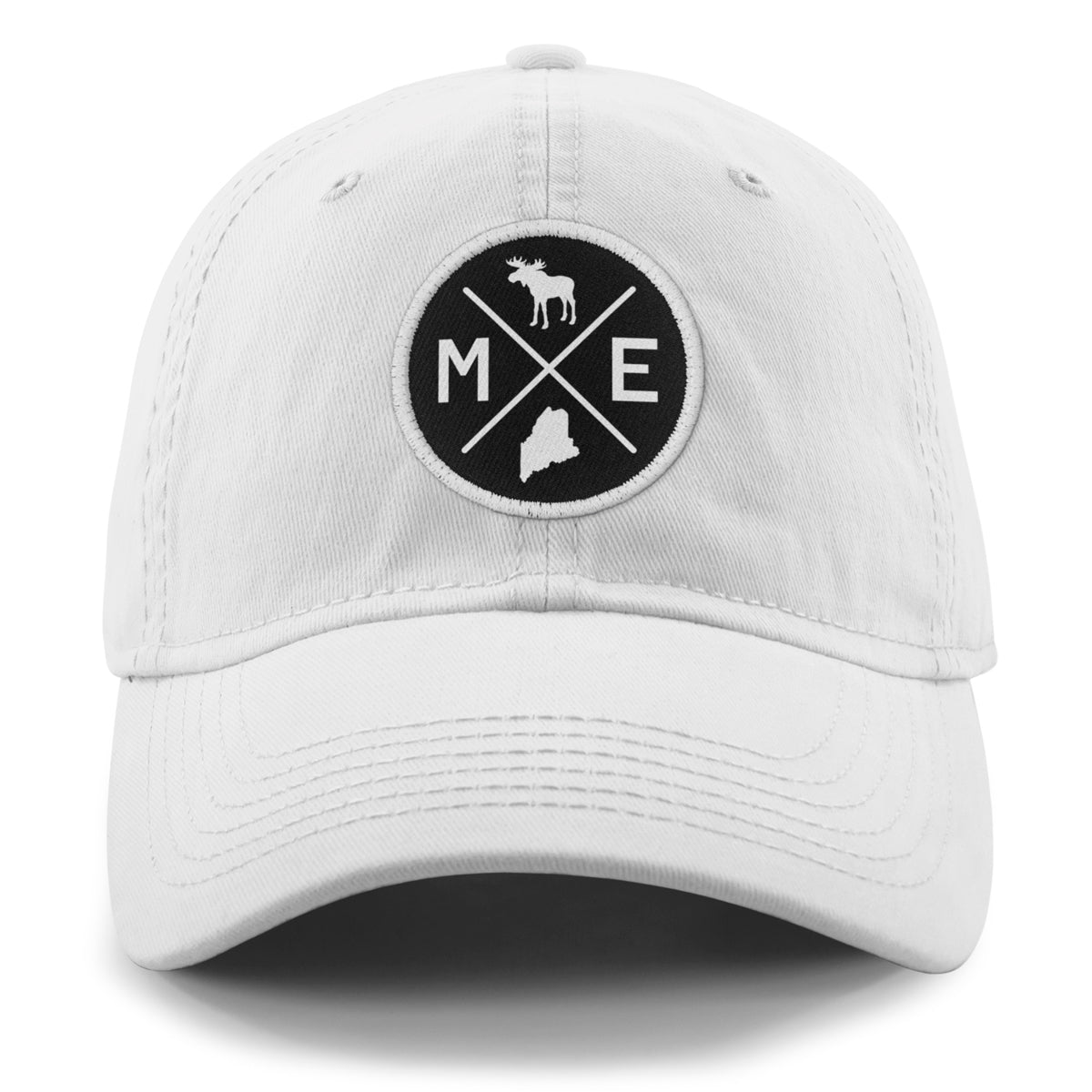 Maine Circle Emblem Dad Hat - Chowdaheadz