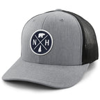 NH Circle Emblem Classic Snapback Trucker - Chowdaheadz