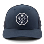 NH Circle Emblem Classic Snapback Trucker - Chowdaheadz