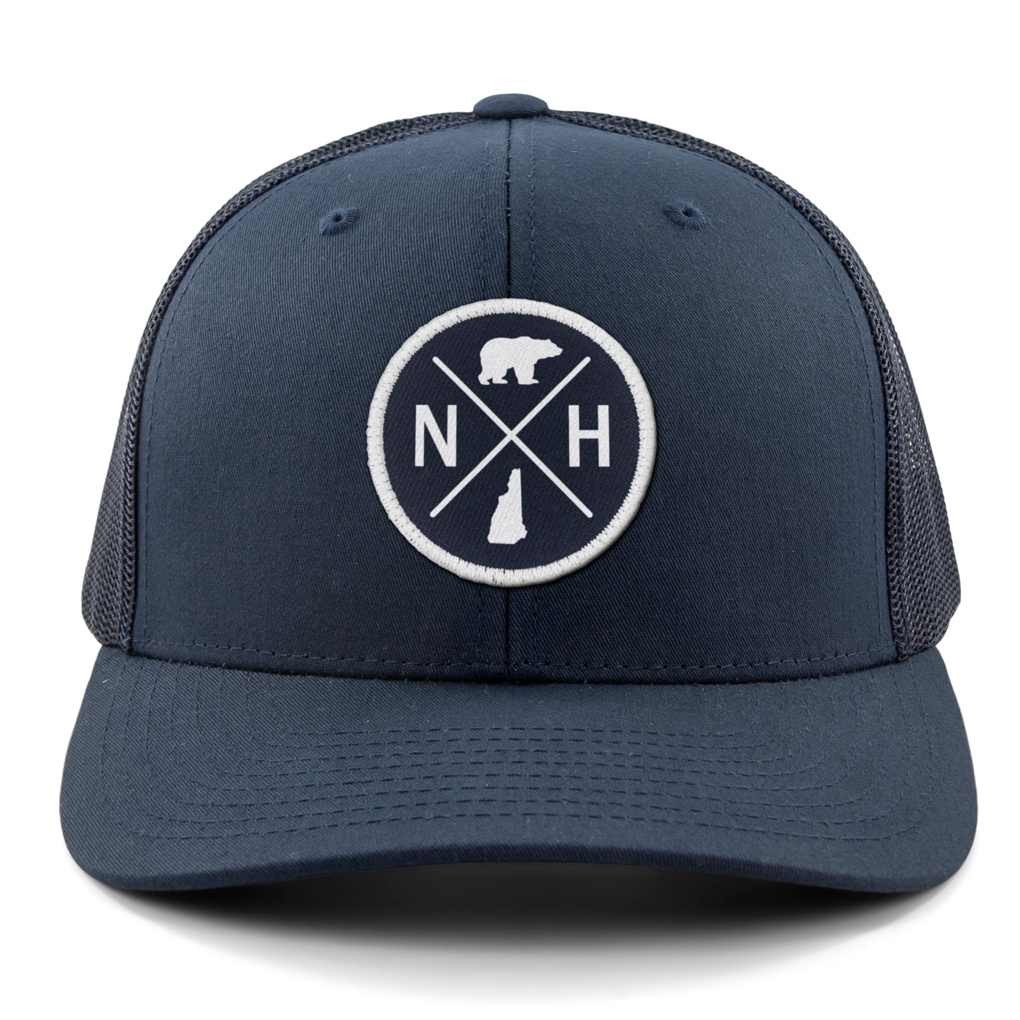 NH Circle Emblem Classic Snapback Trucker - Chowdaheadz