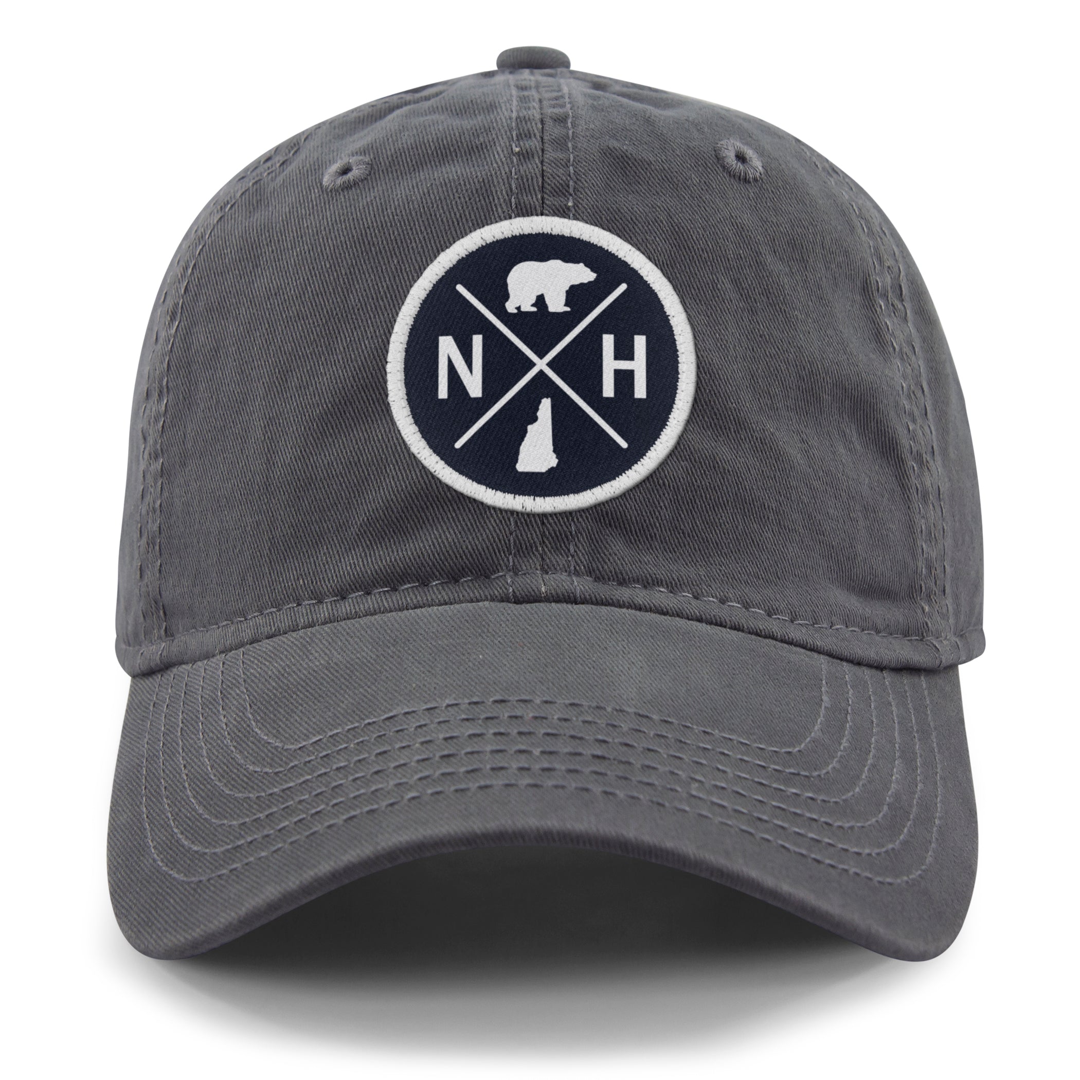 NH Circle Emblem Dad Hat - Chowdaheadz
