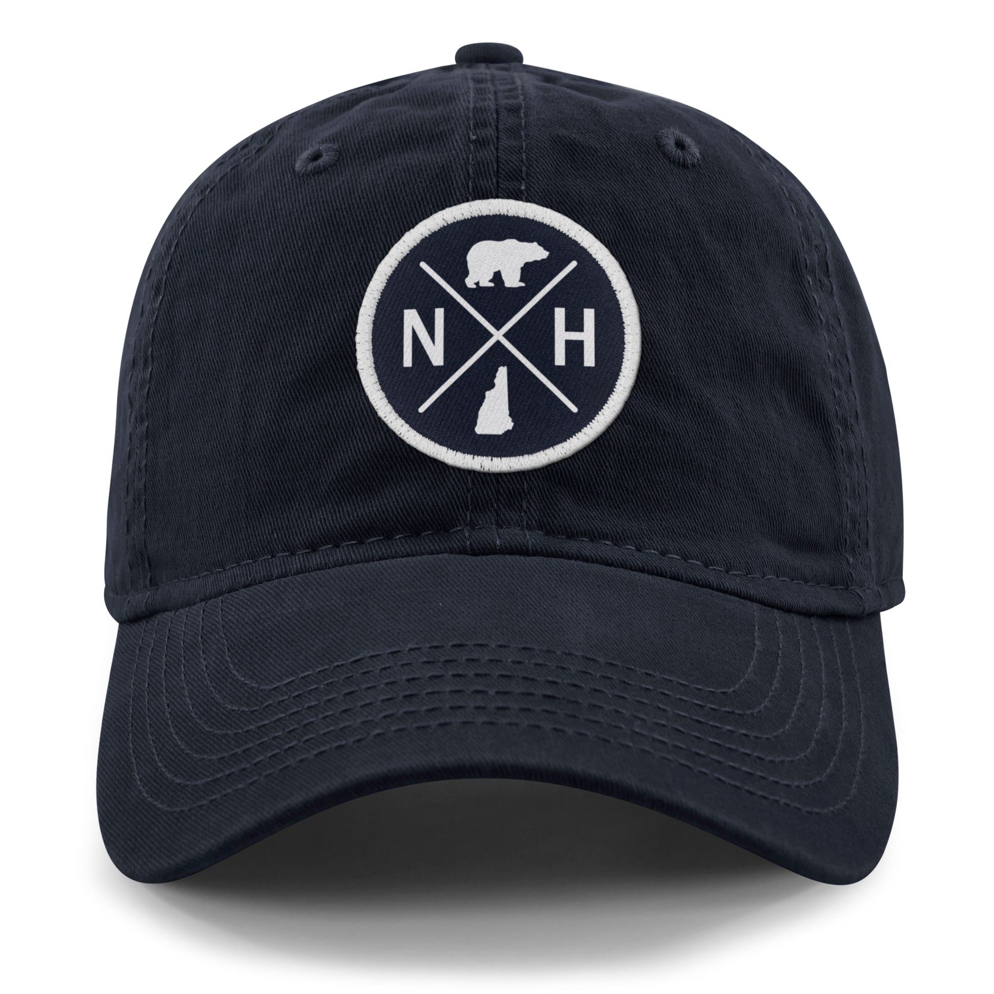 NH Circle Emblem Dad Hat - Chowdaheadz