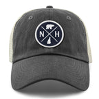 NH Circle Emblem Relaxed Trucker - Chowdaheadz