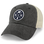 NH Circle Emblem Relaxed Trucker - Chowdaheadz
