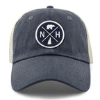 NH Circle Emblem Relaxed Trucker - Chowdaheadz