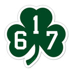 617 Shamrock Sticker - Chowdaheadz