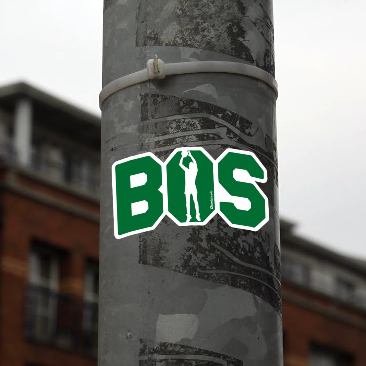 BOS Jump Shot Sticker - Chowdaheadz