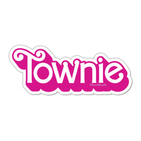 Townie Pink Logo Sticker - Chowdaheadz