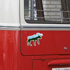 Moose Tree Skyline Sticker - Chowdaheadz