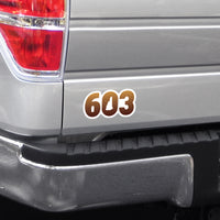 603 New Hampshire Sticker - Chowdaheadz