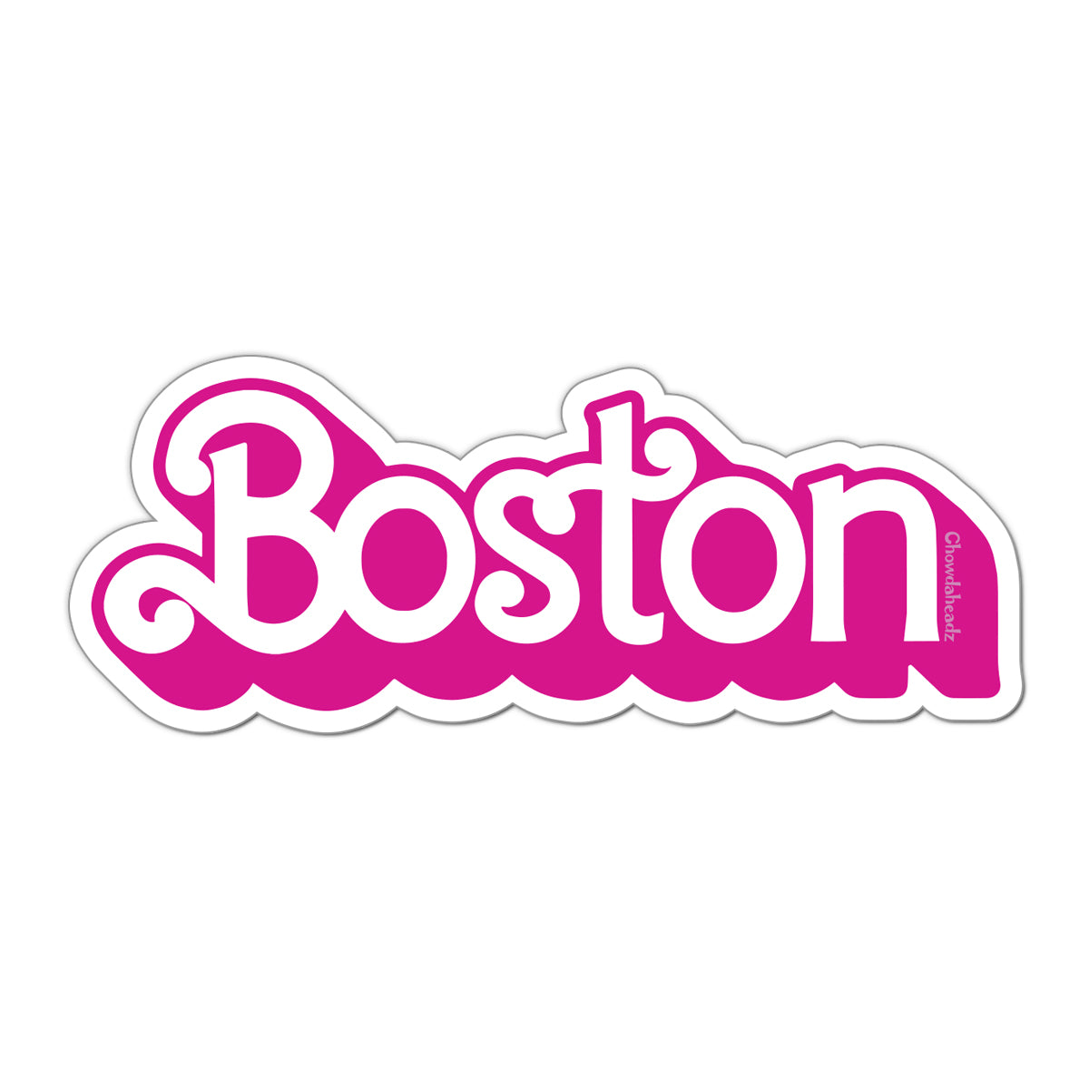 Stickers: Boston & New England Sports and Lifestyle Decals – Chowdaheadz
