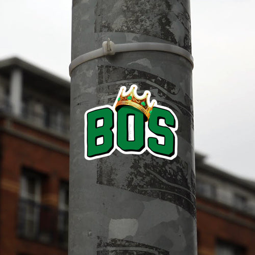 Crowned BOS Sticker - Chowdaheadz
