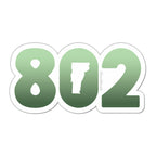 802 Vermont Sticker - Chowdaheadz