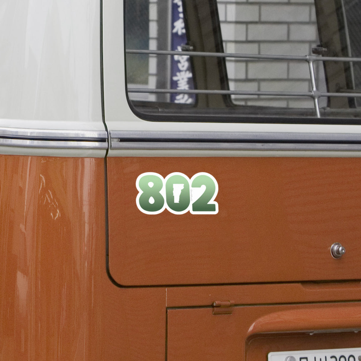 802 Vermont Sticker - Chowdaheadz
