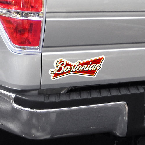 Bostonian Logo Sticker - Chowdaheadz