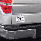 Entering Maye-sachusetts Sign Sticker