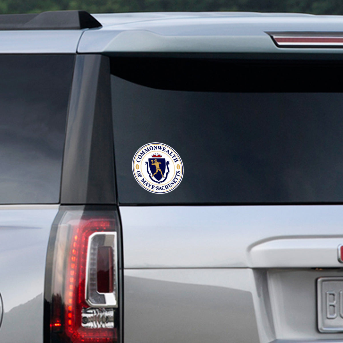 Commonwealth Of Maye-sachusetts Seal Sticker