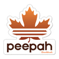 Leaf Peepah Logo Sticker