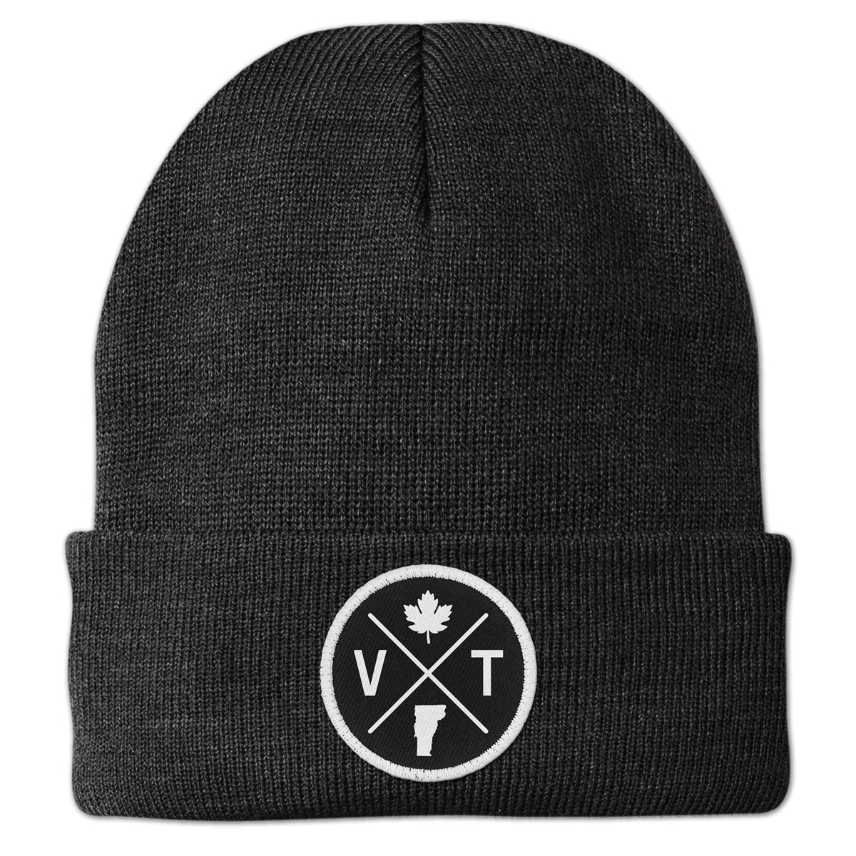 Vermont Circle Emblem Cuff Knit - Chowdaheadz