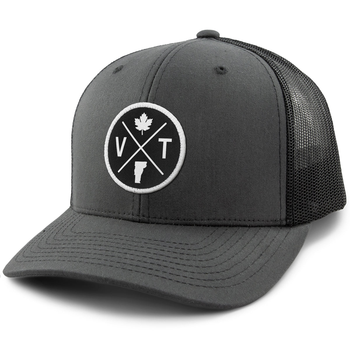 VT Circle Emblem Classic Snapback Trucker - Chowdaheadz