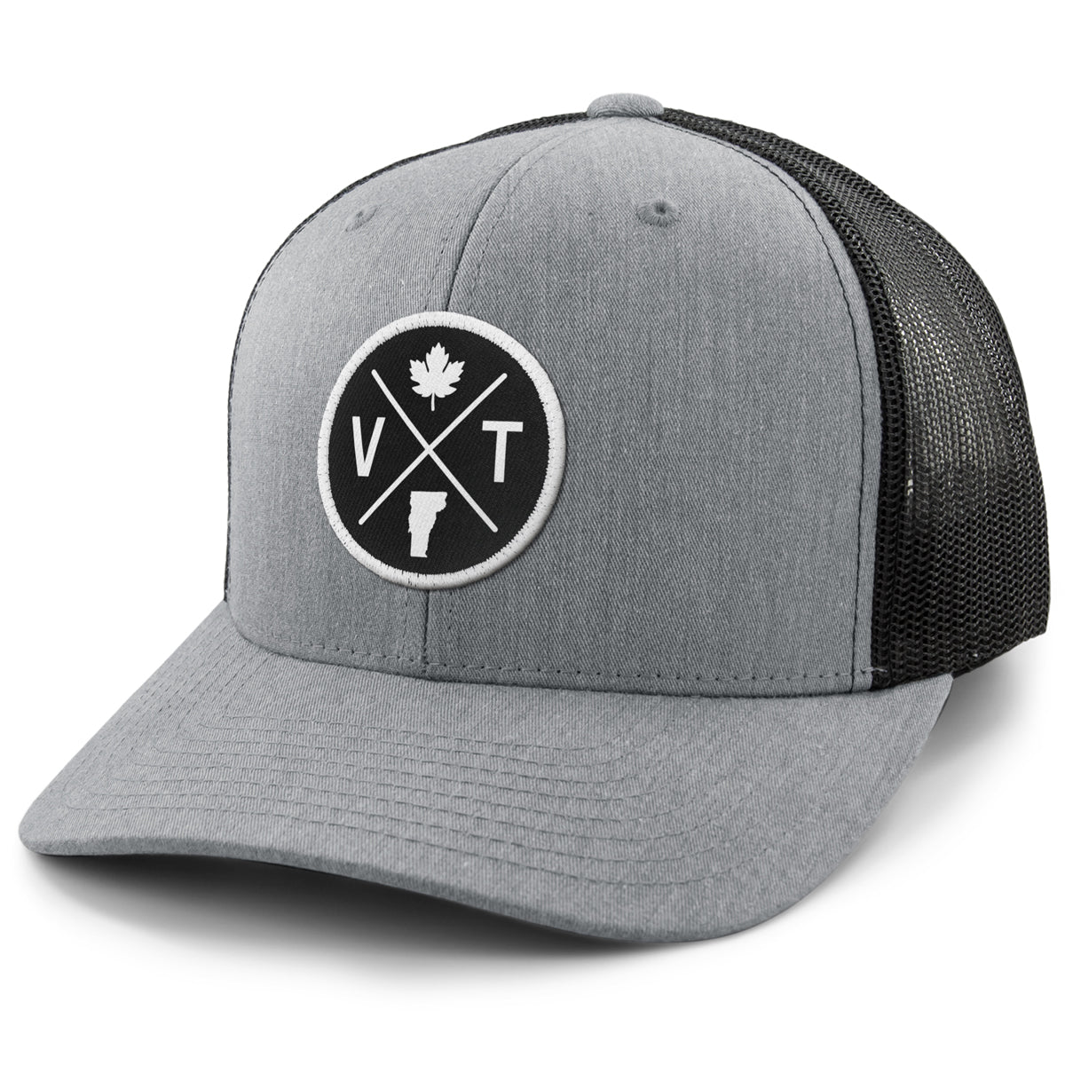 VT Circle Emblem Classic Snapback Trucker - Chowdaheadz