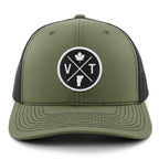 VT Circle Emblem Classic Snapback Trucker - Chowdaheadz