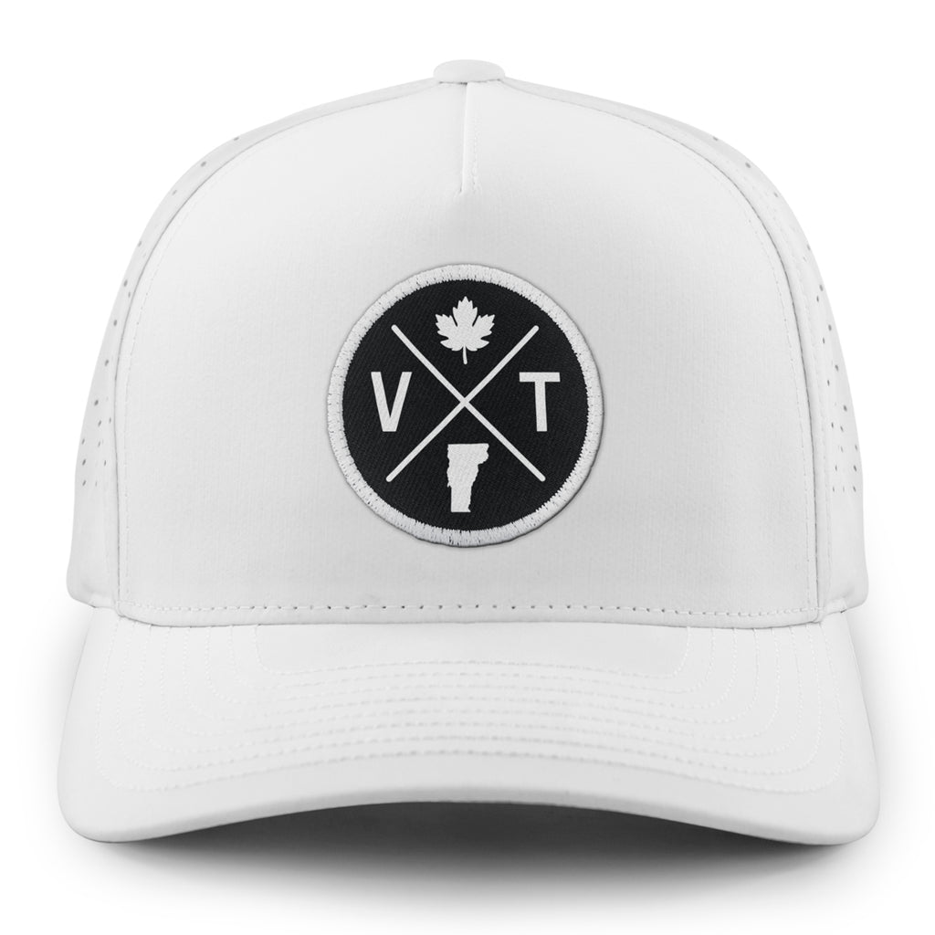 Vermont Emblem Circle Performance Hat - Chowdaheadz