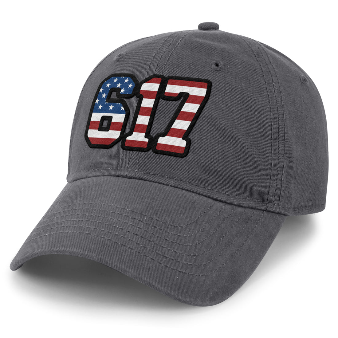 Boston 617 Stars & Stripes Dad Hat – Chowdaheadz