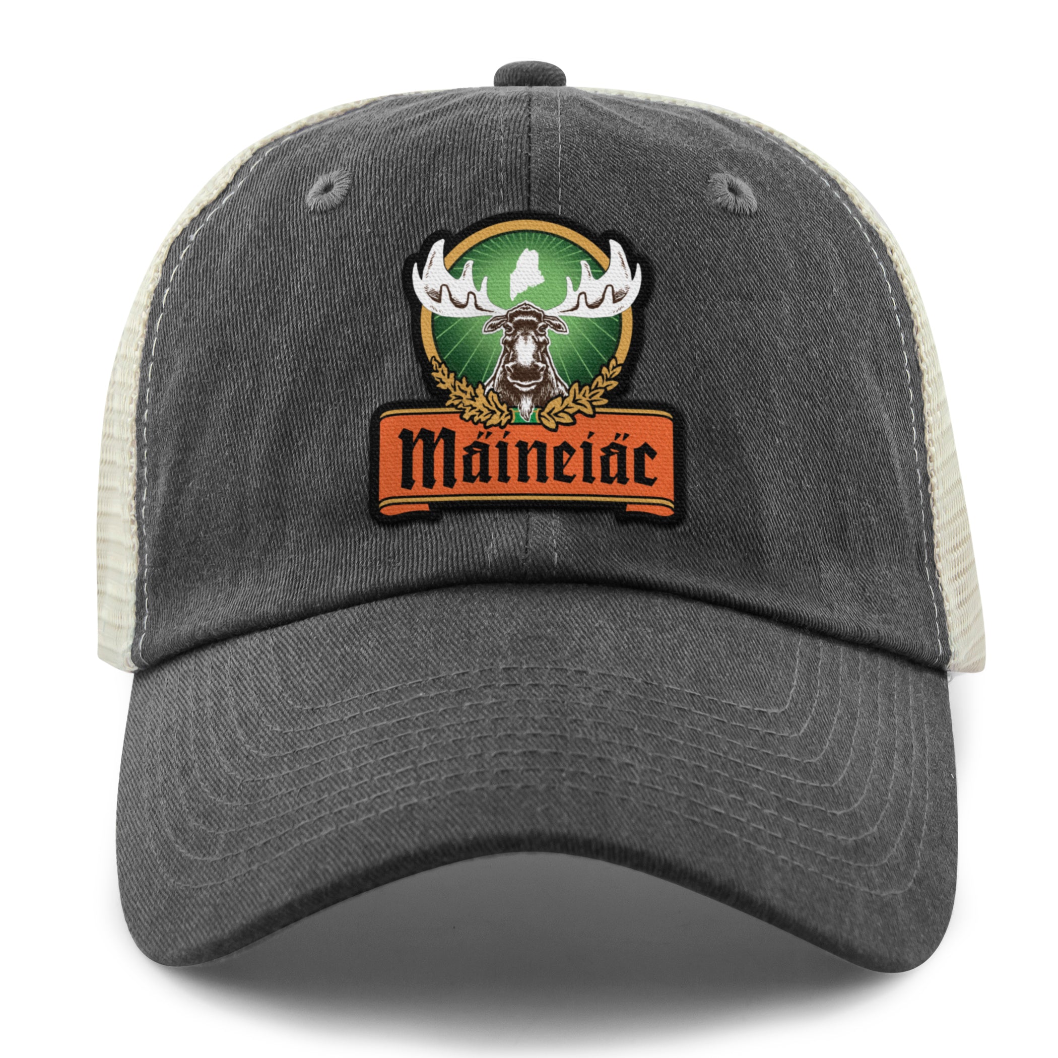 Maineiac Moose Relaxed Trucker - Chowdaheadz