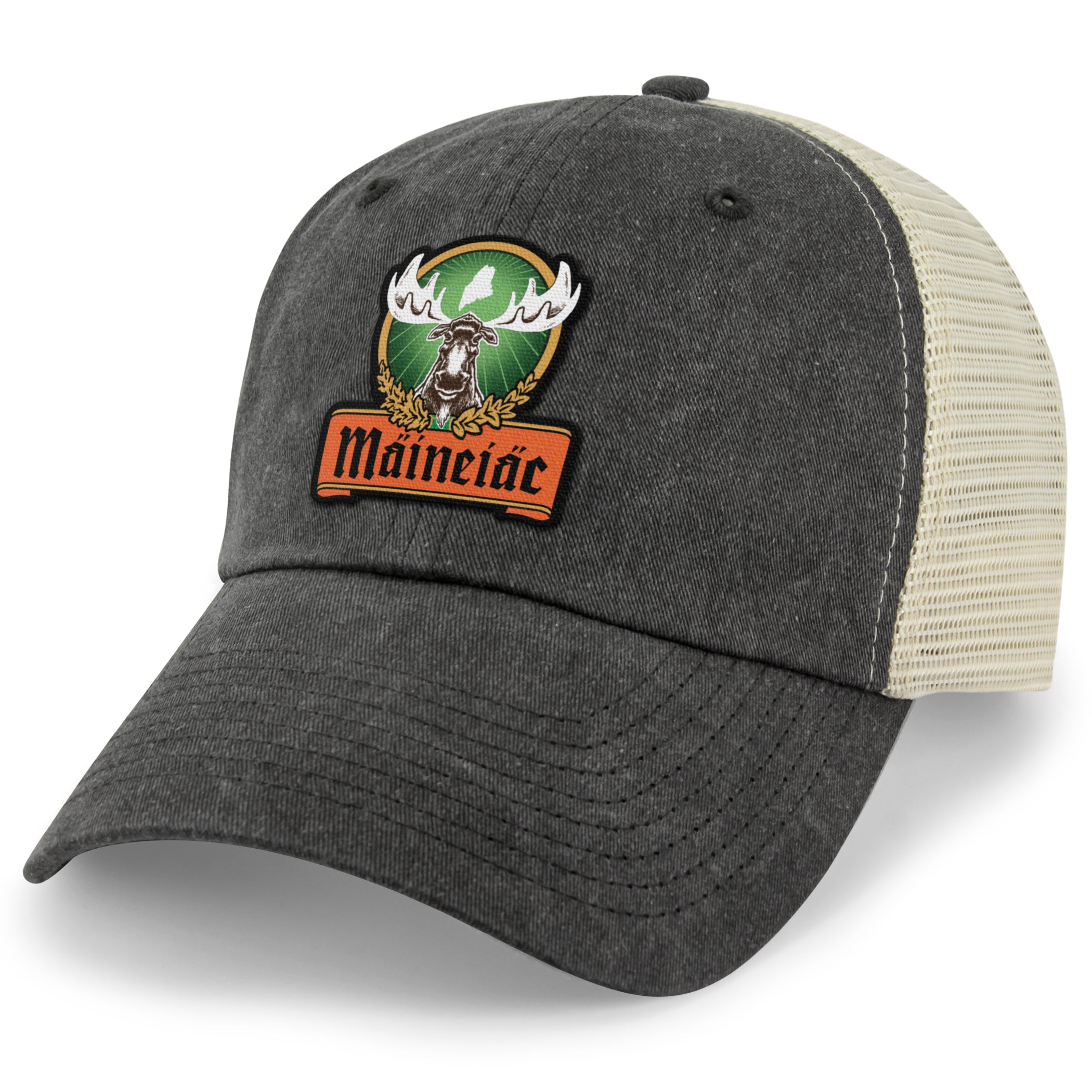 Maineiac Moose Relaxed Trucker - Chowdaheadz