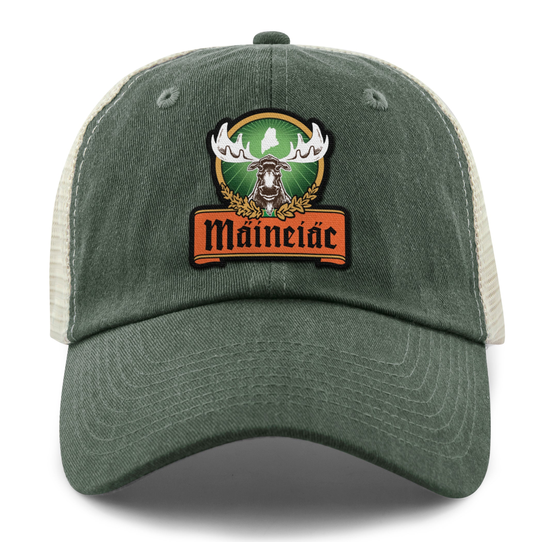 Maineiac Moose Relaxed Trucker - Chowdaheadz