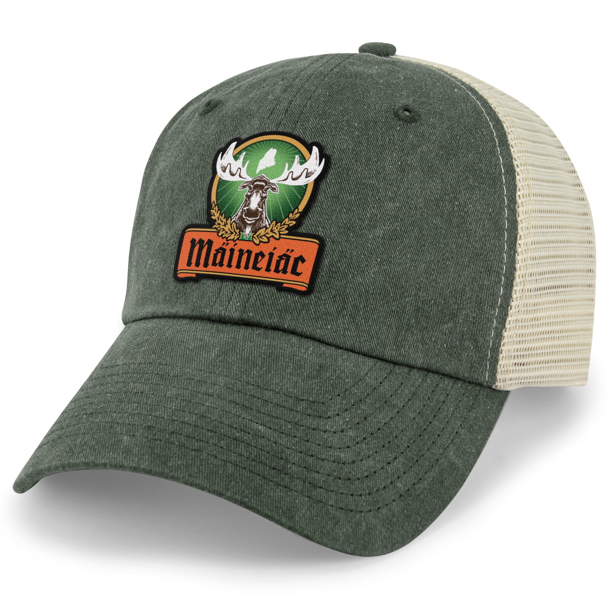 Maineiac Moose Relaxed Trucker - Chowdaheadz