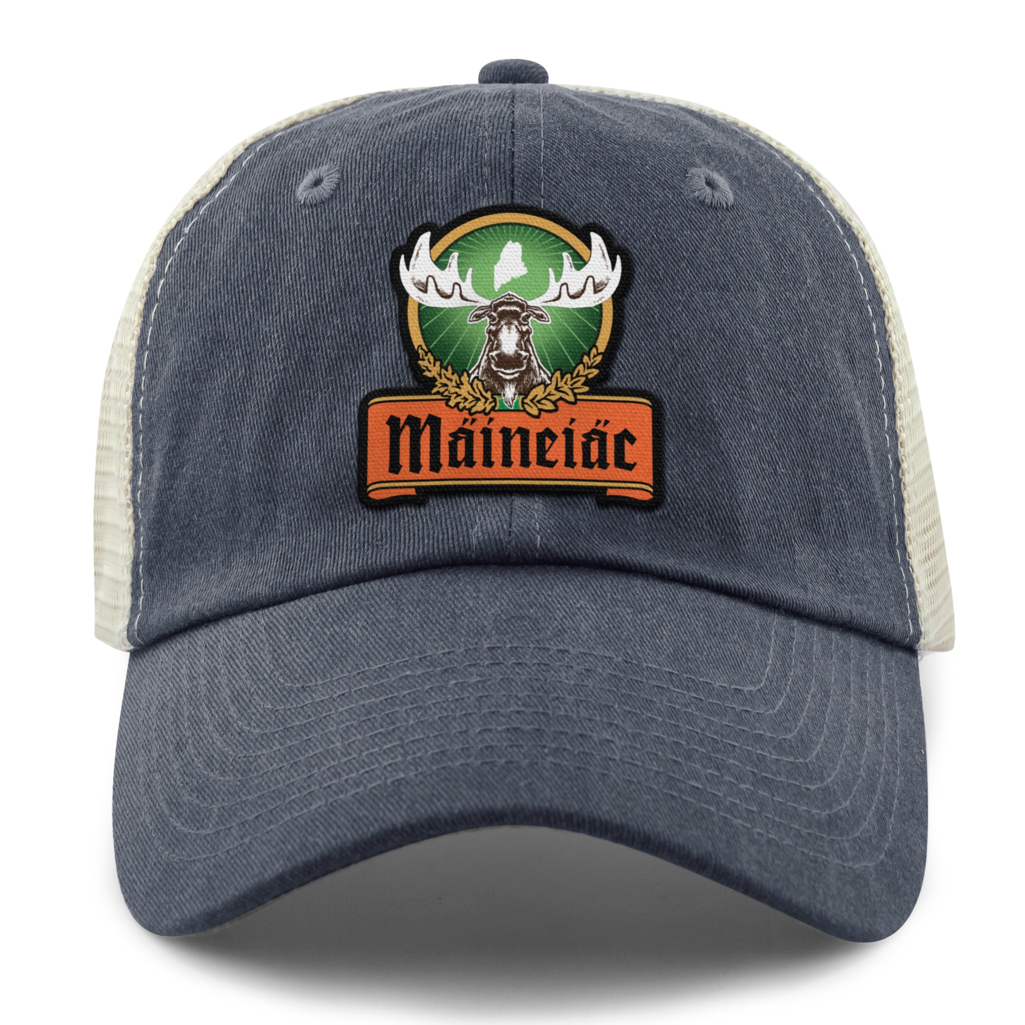 Maineiac Moose Relaxed Trucker - Chowdaheadz