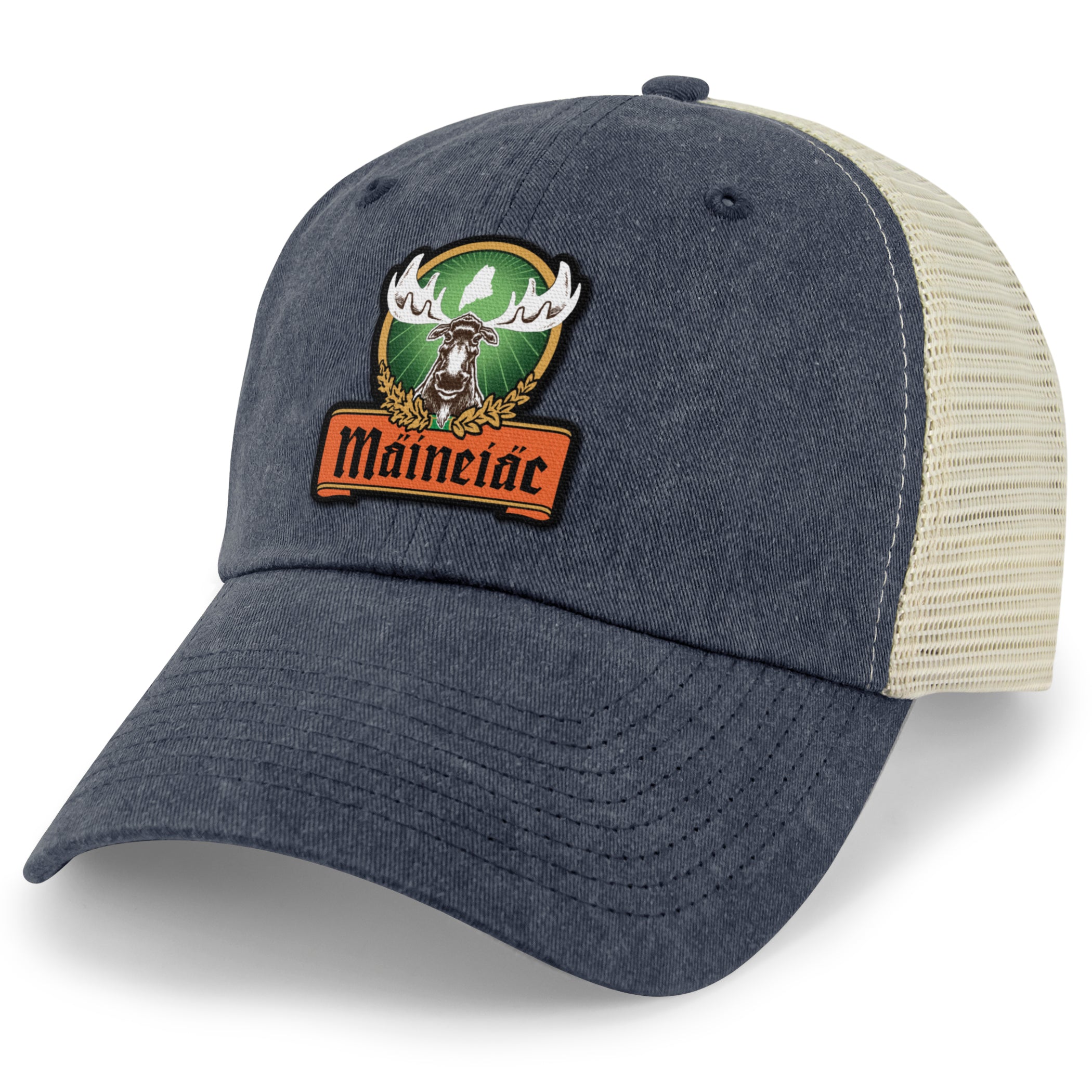 Maineiac Moose Relaxed Trucker - Chowdaheadz