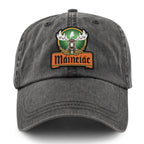 Maineiac Moose Washed Dad Hat - Chowdaheadz