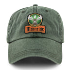 Maineiac Moose Washed Dad Hat - Chowdaheadz