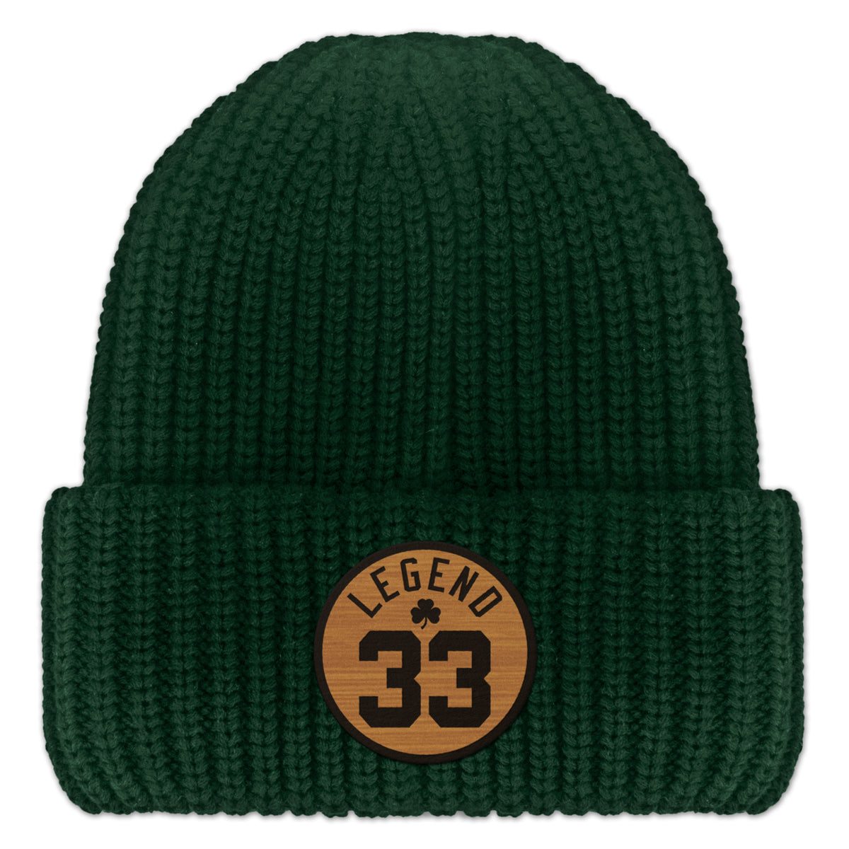 Legend 33 Parquet Patch Chunky Knit Winter Hat - Chowdaheadz