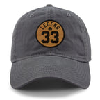 Legend 33 Parquet Patch Dad Hat - Chowdaheadz