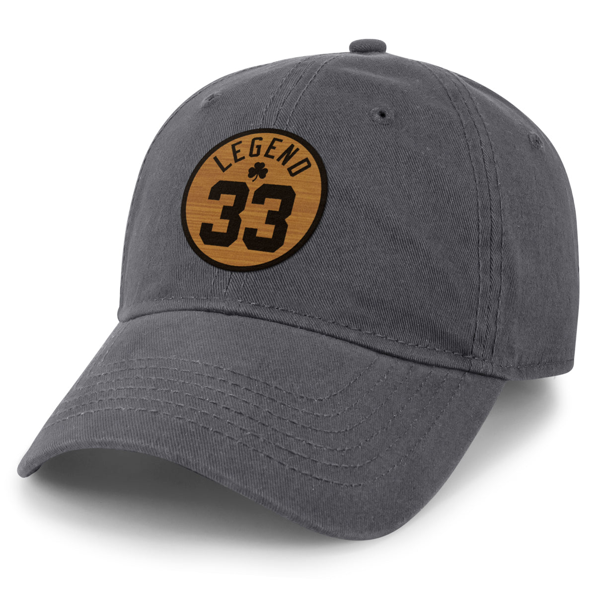 Legend 33 Parquet Patch Dad Hat - Chowdaheadz
