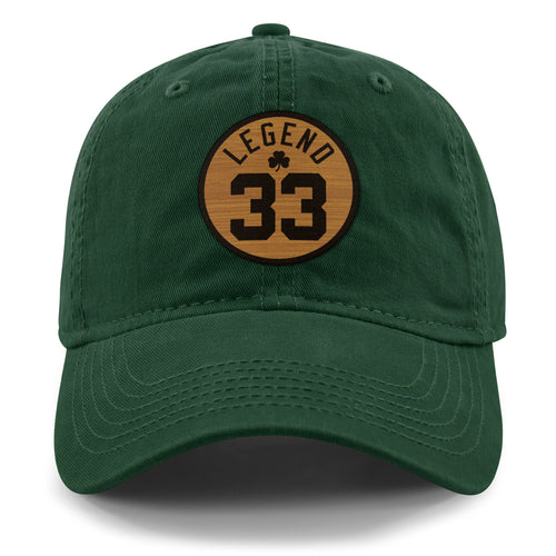 Legend 33 Parquet Patch Dad Hat - Chowdaheadz